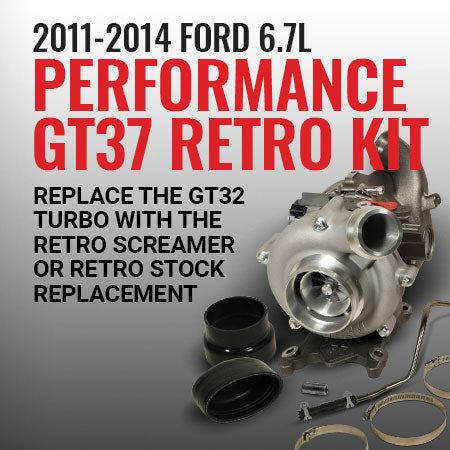 2011-2014 Ford 6.7 Performance GT37 Retro Kit