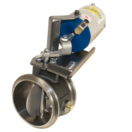EXHAUST BRAKE w/APPS REMOTE MOUNT VACUUM CONTROLLED 60psi 4-INCH EXHUAST DODGE 24-VALVE 5.9L CUMMINS 1998.5-2002