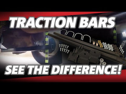 Traction Bars Kit Dodge Cummins 2500/3500 w/o OEM Rear Airbags 2003-2018