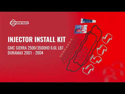 INJECTOR INSTALL KIT GMC 6.6L LB7 DURAMAX 2001-2004