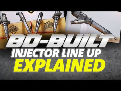 BD-Built Duramax LB7 CR Injector 60hp-90hp Chevy 2001-2004 6.6L