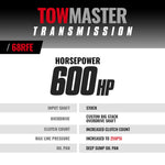 TowMaster Dodge 68RFE Transmission 2007.5-2018