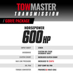 TowMaster Dodge 68RFE Transmission & Converter Package - 2007.5-2018