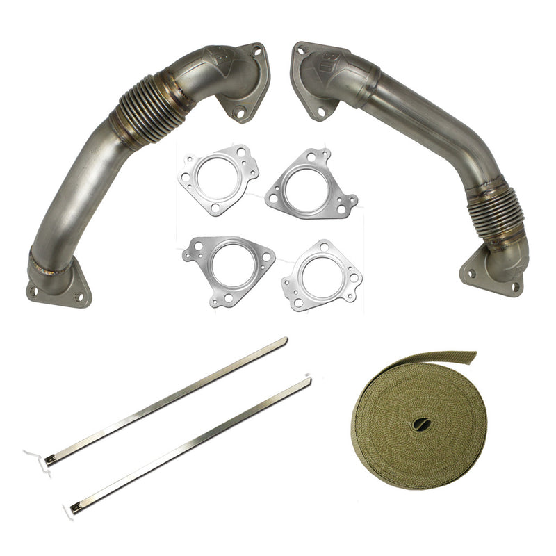 UP-PIPES KIT CHEVY/GMC LB7 DURAMAX 2001-2004