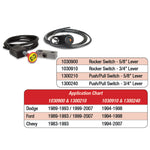 Rocker Switch Kit, Exhaust Brake - 3/4 Manual Lever