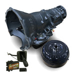 TorqueMaster Dodge 48RE Transmission & Converter Package - 2005-2007 4wd w/TVV Stepper Motor - c/w Filter, Billet Input & TapShifter