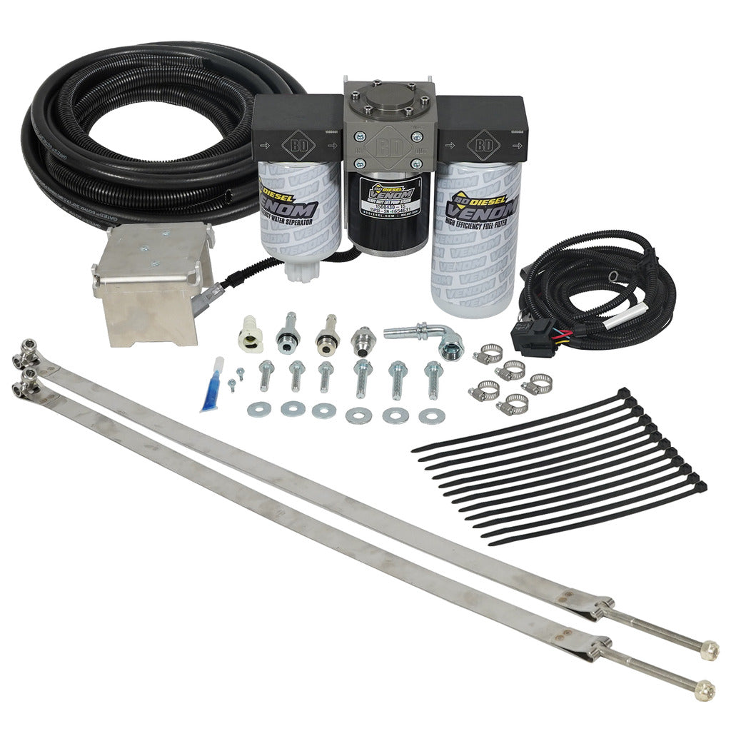 VENOM FUEL LIFT PUMP C/W FILTER & SEPARATOR DODGE 5.9L CUMMINS