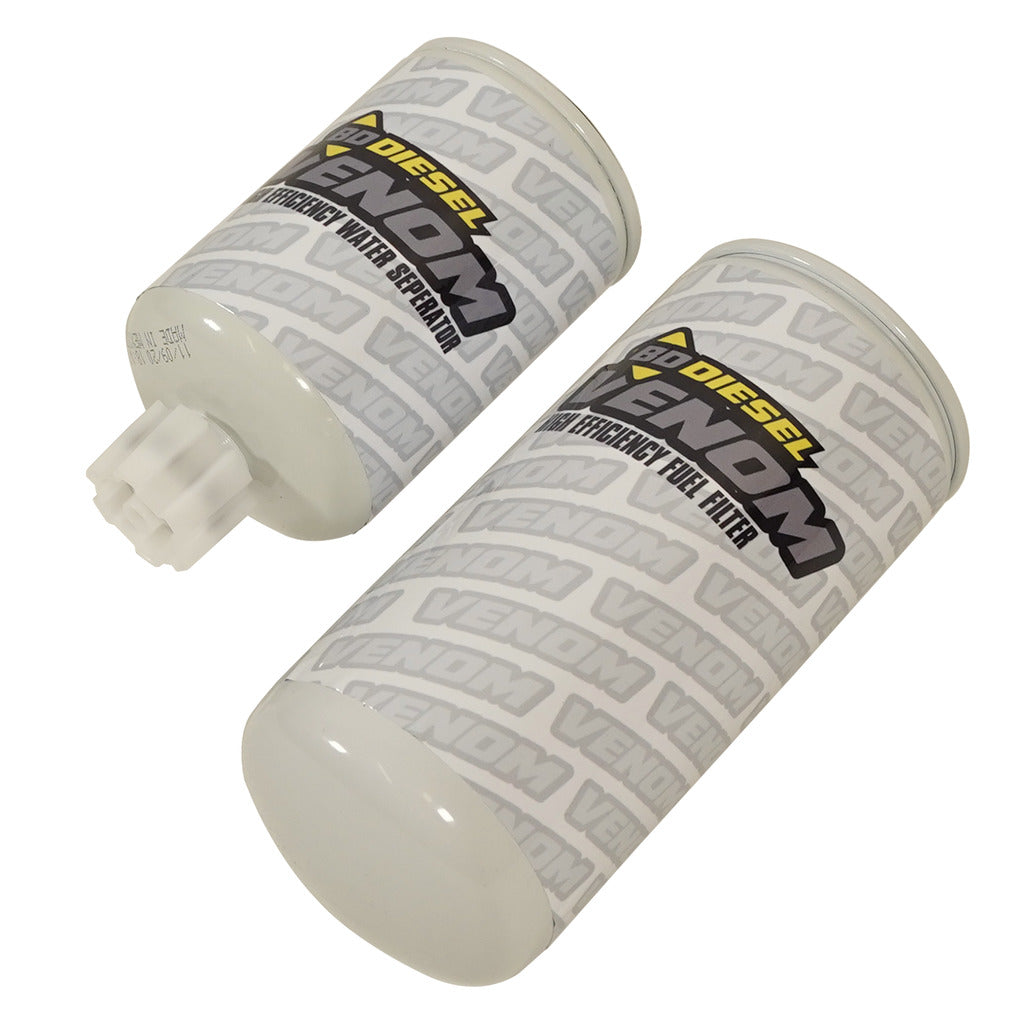 Venom Lift Pump Replacement Filter Dual-Pack - Fuel & Water Separator ...
